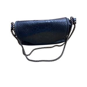 Dylan Kain Leather with Metal Chain Crossbody